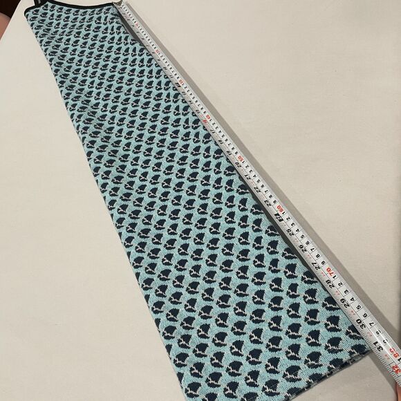 ~ ZARA M/L Halter Dress* Boho Blue Knit Stretch Midi Maxi Festival Beach Summer - Picture 12 of 13